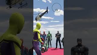 GTA 5 Spider-Man Michael friends avengers #shorts