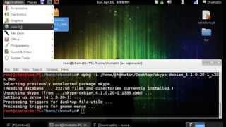 How to install skype in kali linux