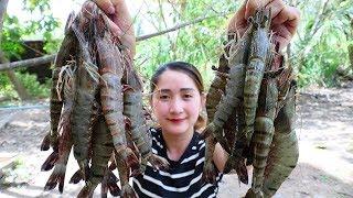 Yummy Shrimp Crispy Stir Fry Cooking Garlic - Shrimp Crispy Recipe - Cooking With Sros