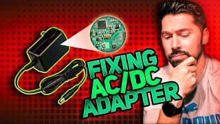 How to Fix AC DC Power Adapter, common fix for adapters and phone chargers