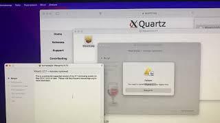 You Need To Install XQuartz 2.7.7 Or Higher First On Mac