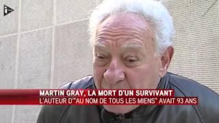 Décès de l'écrivain Martin Gray, auteur d'au nom de tous les miens"