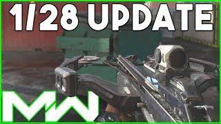 Modern Warfare January 28 "Update" & Patch Notes