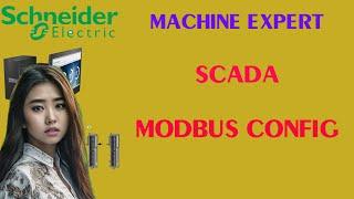 Schneider Machine Expert Scada | MODBUS CONFIGURATION and SIMULATE to interface Scada