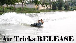 РЕЛИЗ на флет трюки. Вейкборд. Рейли на вейке. Air trick release wakeboard tutorial. Raley.