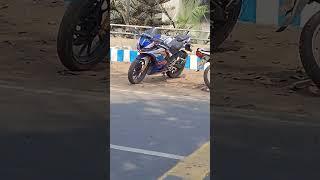 R15v3 with BMW Modified  | #viral #shorts #viralvideo #viralshorts | kartick the wb crazy rider