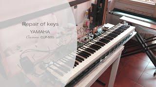 Ремонт цифрового пианино Yamaha Clavinova CLP-535