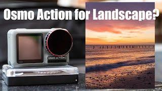 Can you use a DJI Osmo Action for landscape photography?