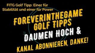 Fantastisch: Einer für die Stabilität und einer für Power. FITG Golf Tipp von Lars T. Küpper.