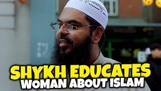 Sheikh educates woman about islam | Uthman Ibn Farooq Official