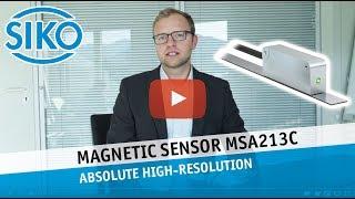 SIKO Magnetic Sensor MSA213C - High-resolution Encoder for drive technology