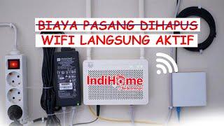 100% gratis!!! wifi indihome langsung bisa digunakan, pasang wifi rumah tanpa bayar apa-apa