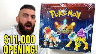 THE GREATEST POKEMON CARDS OPENING EVER! / $11,000+ Neo Revelation Booster Box!