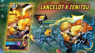 NEW Script Skin Lancelot Zenitsu No Password | Full Effect & Voice - New Patch Mobile Legends