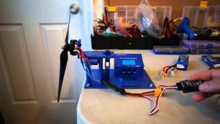 Demonstration and Mini Review of the Turnigy Thrust Measuring Stand