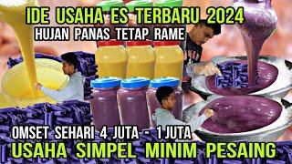 IDE USAHA ES TERBARU 2024 !! OMSET SEHARI 4 JUTA - 1 JUTA - HUJAN PANAS PEMBELI RELA ANTERI