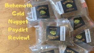 Goldn Badger Behemoth 10 bag gold paydirt REVIEW!!