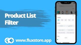 Product list’s Filter (Flutter E-Commerce App)