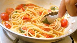 僕が一番感動したイタリアの【トマトパスタ】最後お皿を舐めたくなるソース！