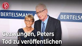 Nach Peter Zwegats Tod: Seine Frau bricht ihr Schweigen | PROMIPOOL