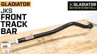 Jeep Gladiator JT JKS Manufacturing Adjustable Front Track Bar  Review & Install