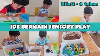 IDE BERMAIN ANAK DIRUMAH II SENSORY PLAY USIA 2 - 4 TAHUN II PERMAINAN EDUKASI ANAK