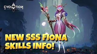 New Hero Fiona Skills Info | Eternal Evolution