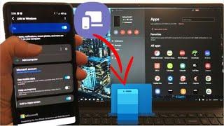 How To Use Link To Windows With Your Phone Companion | Mirror Your Phone On Your PC!