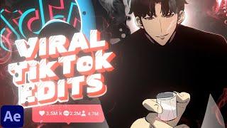 How To Make Viral TikTok edits | After Effects AMV Tutorial