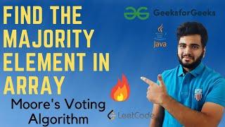 Majority Elements in an Array | Moore's Voting Algorithm | DSA @GeeksforGeeksVideos @LoveBabbarLeetCode