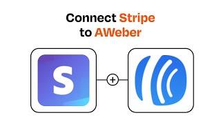 How to connect Stripe to AWeber - Easy Integration