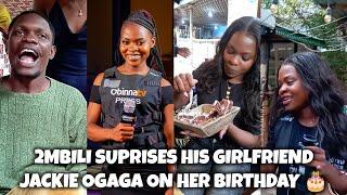 Oga Obinna TV Network Presenter Jackie Ogaga Suprised On Her Birthday By 2Mbili & Online Media