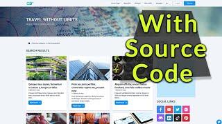 Laravel news & blog PHP script + source code