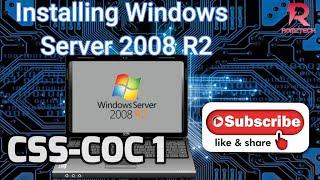 Installing Windows Server 2008 R2 [Tagalog]