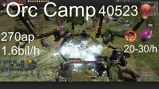 BDO Orc Camp - Awakening Nova 270ap, 40523 yellow (agris on 5 orgs)