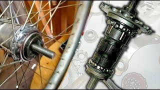 Задняя втулка велосипеда (Торпедо)  - принцип работы, разборка, сборка, смазка, регулировка