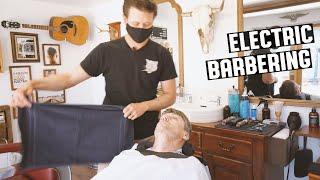  Sit Back & Relax With A Hot Towel Shave At Electric Barbering | Williams Arizona