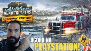 Alaskan Road Truckers PS5 - Gameplay em PT/BR - O Simulador de vida de caminhoneiro no playstation!