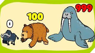 ЗООПАРК СТАНЕТ ЕЩЕ СИЛЬНЕЕ С КАЖДОЙ БИТВОЙ. Merge Animals My Perfect Zoo