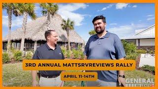 JOIN US AT OUR 3rd Annual Matts RV Reviews Rally!!!!