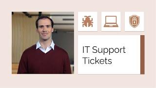 How to log IT Support tickets (AI Video Template)