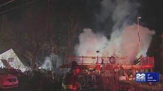 Fire destroys two Spencer homes days before Christmas