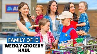 GROCERY DEALS FOR MY BIG FAMILY OF 13! GROCERIES FOR UNDER $300