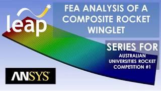 FEA of a Composite Winglet Rocket #1