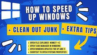 How to Speed Up Your Windows Computer – Step-by-Step Guide