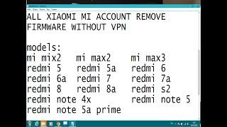 ALL XIAOMI Bypass Mi Account Without VPN Just Flashing Bootloader Locked or Unlocked