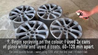 How to Paint Your Wheels DIY