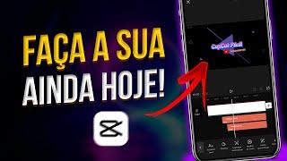  Como fazer INTRO para VÍDEOS PELO CELULAR (Aplicativo CapCut)