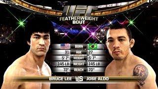 EA Sports UFC - Bruce Lee VS Jose Aldo Featherweight Championship | CenterStrain01