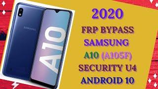 SAMSUNG A10/A10S FRP BYPASS LATEST SECURITY U4 ANDROID 10